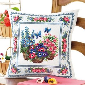 オリムパス オリムパス ししゅうキット オノエ メグミの花のある暮らし スプリングガーデン 6052