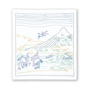 オリムパス オリムパス 葛飾北斎富嶽三十六景 刺し子キット 相州梅沢左 そうしゅううめざわのひだり 408