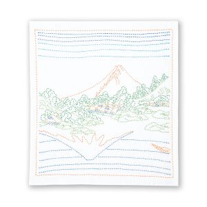 オリムパス オリムパス 葛飾北斎富嶽三十六景 刺し子キット 甲州三坂水面 こうしゅうみさかすいめん 410