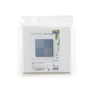 オリムパス オリムパス 刺し子キット SASHIKO interior ファブリックパネル Mountain range つづき山形 OLY-SK440