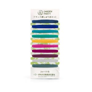 オリムパス オリムパス GARDEN PARTY フランス刺繍糸セット GP-C18 フラッシュ