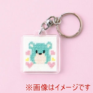 オリムパス オリムパス キーリング 刺繍キット くま OLY-KS150