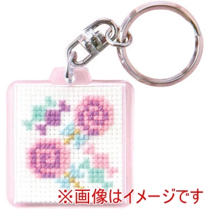 オリムパス オリムパス キーリング 刺繍キット Fancy Colors キャンディ OLY-KS155
