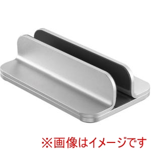 キングジム KING JIM キングジム NPS25-SL ノートPCスタンド 縦置き 対応サイズ 11-17インチ シルバー 幅調節可能