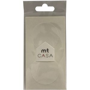 カモ井加工紙 KAMOI カモ井 M-272 MT CASA SEAL マットホワイト D50ミリX10P