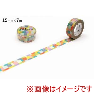 カモ井加工紙 カモ井加工紙 MT01D176R mt 1P 15mmx7m モザイク･ブライト
