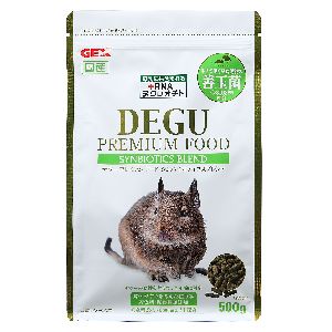 ジェックス GEX ジェックス デグープレミアムフード シンバイオティクスブレンド 500g
