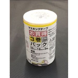 インダストリーコーワ インダストリーコーワ ＃11783 マスキング3巻パック 30mm
