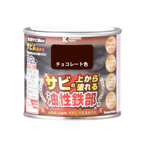 カンペハピオ KANSAI カンペハピオ 油性鉄部用S チョコレート色 0.2L