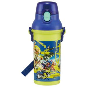 スケーター SKATER スケーター スプラトゥーン 3 抗菌 直飲み プラスチック ボトル 480ml PSB5SANAG