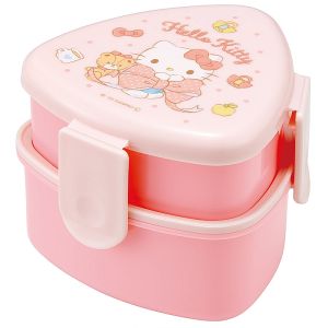 スケーター SKATER スケーター キティビッグリボン 三角おにぎりランチボックス 500ml ONWT1