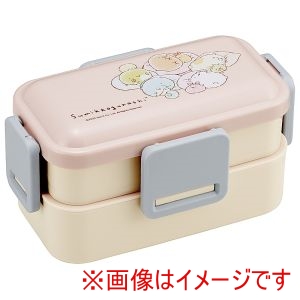 スケーター SKATER スケーター すみっコぐらし ドローイング 2段 ふわっと 弁当箱 600ml PFLW4