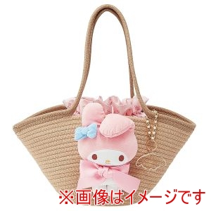 スケーター SKATER スケーター マイメロディ ぬいぐるみ付き かご風 バッグ KNBB1