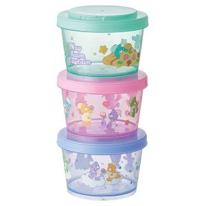 スケーター SKATER スケーター CareBears 薄肉保存容器3Pセット SIJ3