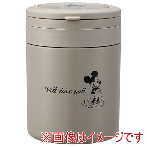 スケーター SKATER スケーター ミッキー シンプルロゴ 折りたたみハンドル付き デリカポット 500ml LJFO5