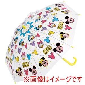 スケーター SKATER スケーター ミッキー 子供用 ビニール傘 45cm UBV45