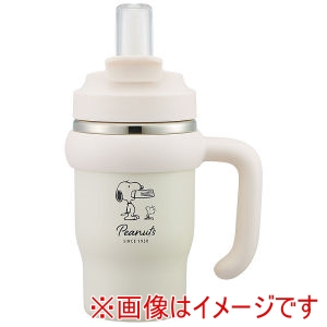 スケーター SKATER スケーター スヌーピー バッジ ハンドル付き ストロー タンブラー 570ml STSTB6