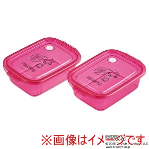 スケーター SKATER スケーター スヌーピー ルーシー シールボックス M 2P 500ml FCN2W