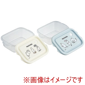 スケーター SKATER スケーター ムーミン ユニーク シールボックス M 2P 500ml FCN2W