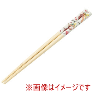 スケーター SKATER スケーター おさるのジョージ 85周年 竹箸21cm ANT4J