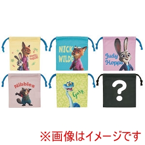 スケーター SKATER スケーター ズートピア2 ブラインド ランチ巾着 M KBB21