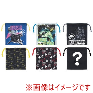 スケーター SKATER スケーター ジュラシックワールド ブラインド巾着 M KBB21