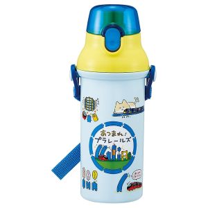 スケーター SKATER スケーター あつまれプラレールズ 直飲プラワンタッチボトル 480ml PSB5SAN