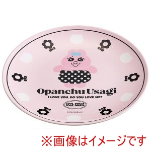 スケーター SKATER スケーター おぱんちゅうさぎ シック 薄肉 メラミン プレート MPL20P