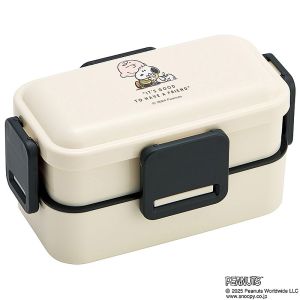 スケーター SKATER スケーター SNOOPYバッジ 2段ふわっとランチボックス 600ml PFLW4
