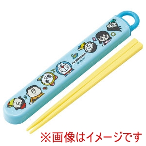スケーター SKATER スケーター ドラえもん POP スライド式 箸箱 セット 16.5cm ABS2AM