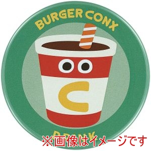 スケーター SKATER スケーター バーガーコンクス ドリンク 缶バッジ ZCB76