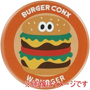 スケーター SKATER スケーター バーガーコンクス ダブルバーガー 缶バッジ ZCB76
