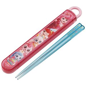 スケーター SKATER スケーター ティニピン スライド式箸箱セット 16.5cm ABS2AM