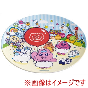 スケーター SKATER スケーター おぱんちゅうさぎ 遊園地 薄肉 メラミン プレート MPL20P