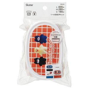 スケーター SKATER スケーター mojojojo シール容器 3Pセット SRS3S