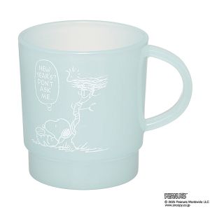 スケーター SKATER スケーター SNOOPYスモーキーブルー スタッキングコップ 340ml KP1