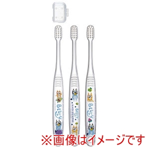 スケーター SKATER スケーター ブルーイ クリア 歯ブラシ 3本セット 14.5cm TBCR5T