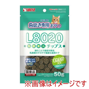 マルカン MG マルカン ニャン太の歯磨き専用 おやつ L8020乳酸菌入り チップス クロロフィル入り 50g