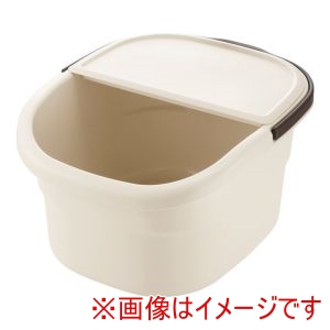 リッチェル Richell リッチェル ハユール フットバスバケツ アイボリー HAYUR 18162
