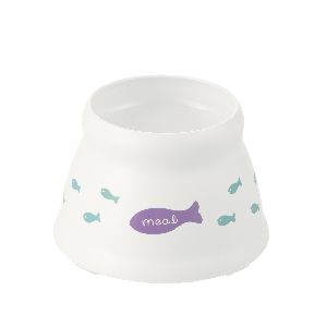 リッチェル Richell リッチェル こぼれにくい脚付キャットディッシュ SS ホワイト