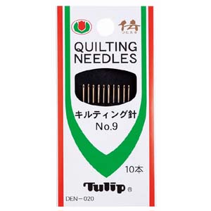 チューリップ tulip チューリップ 伝 キルティング針 No.9 DEN-020 tulip