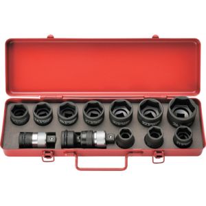 トップ工業 TOP トップ工業 PT-1736PUS インパクトレンチ用ソケット ワンタッチアダプターセット