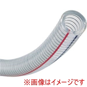 トヨックス TOYOX トヨックス TS-32-2 水 油 薬品 エアー用耐圧ホース トヨスプリングホース 内径32mm×外径41mm 長さ2m TS-32-2 直送 代引不可 北海道沖縄離島不可