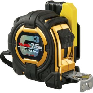 タジマ TAJIMA タジマ SFG3GLM25-75BL セフコンベ G3ゴールドロックマグ爪25 7.5メートル目盛