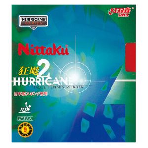 ニッタク Nittaku ニッタク 卓球ラバー 紅双喜 キョウヒョウ 2 ブラック C NR8668