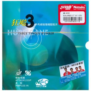 ニッタク Nittaku ニッタク 卓球ラバー紅双喜 キョウヒョウ ネオ 3 レッド TA NR8701