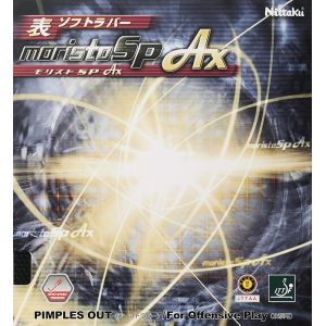 ニッタク Nittaku ニッタク 表ソフトラバー モリストSP AX レッド 20 特厚 NR8723