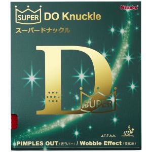 ニッタク Nittaku ニッタク 表ラバー スーパードナックル レッド 20 極薄 NR8573