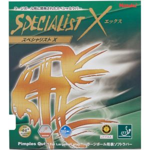 ニッタク Nittaku ニッタク ラージボール用 表ソフトラバー SPECIALIST X スペシャリスト エックス NR8587