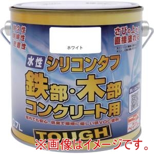 ニッぺ ニッぺ 4976124092541 水性シリコンタフ ホワイト 0.7L